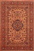 Tabriz Red Hand Knotted 61 X 810  Area Rug 100-28604 Thumb 0