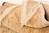 Tabriz Beige Hand Knotted 55 X 811 Area Rug 100-28605 Thumb 3