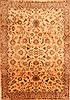 Kerman Brown Hand Knotted 611 X 101  Area Rug 100-28608 Thumb 0