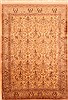 Pak-Persian Yellow Hand Knotted 68 X 910  Area Rug 100-28609 Thumb 0