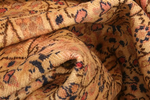 Kayseri Brown Hand Knotted 75 X 1010 Area Rug 253-28612 Image 1