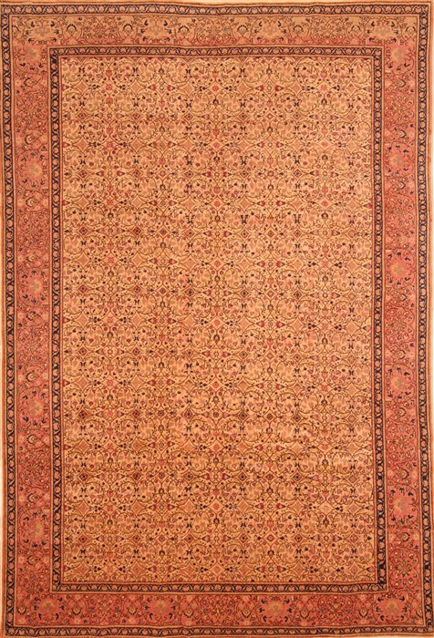 Kayseri Brown Hand Knotted 75 X 1010 Area Rug 253-28612 Image 0