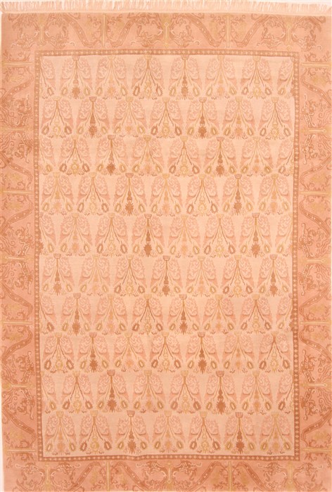 Nepal Brown Hand Knotted 68 X 910 Area Rug 253-28613 Image 0