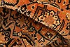 Tabriz Orange Hand Knotted 67 X 96 Area Rug 100-28615 Thumb 1