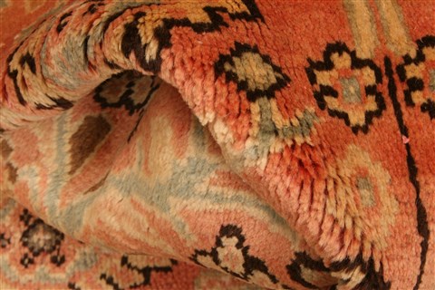 Mahal Red Hand Knotted 67 X 1010 Area Rug 100-28616 Image 1