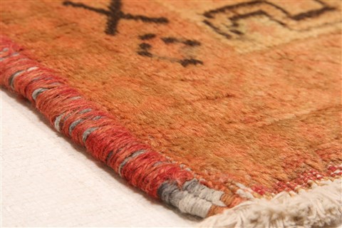 Sirjan Brown Hand Knotted 66 X 109 Area Rug 100-28617 Image 3