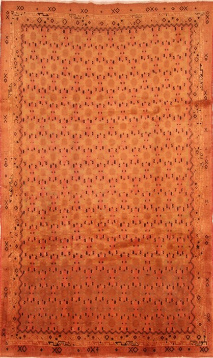 Sirjan Brown Hand Knotted 66 X 109 Area Rug 100-28617 Image 0