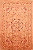 Tabriz Brown Hand Knotted 69 X 101  Area Rug 100-28618 Thumb 0