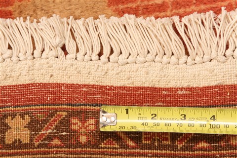 Kashan Red Hand Knotted 63 X 95 Area Rug 100-28619 Image 5