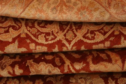 Tabriz Red Hand Knotted 68 X 93 Area Rug 253-28620 Image 3