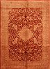 Tabriz Red Hand Knotted 68 X 93 Area Rug 253-28620 Thumb 0