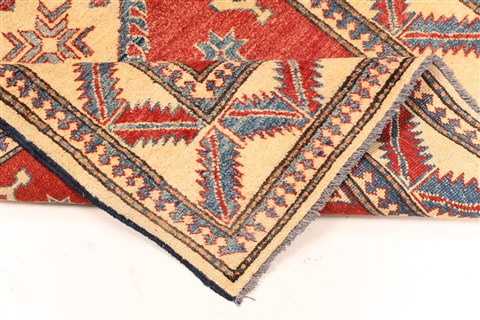 Kazak Red Hand Knotted 35 X 53 Area Rug 250-28623 Image 6