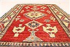 Kazak Red Hand Knotted 35 X 53  Area Rug 250-28623 Thumb 4