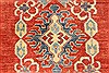 Kazak Orange Hand Knotted 38 X 53 Area Rug 250-28625 Thumb 2