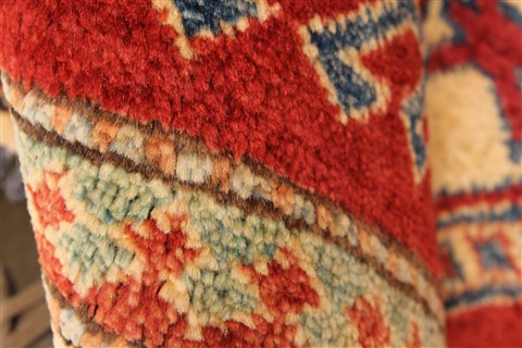 Kazak Red Hand Knotted 38 X 54 Area Rug 250-28626 Image 10
