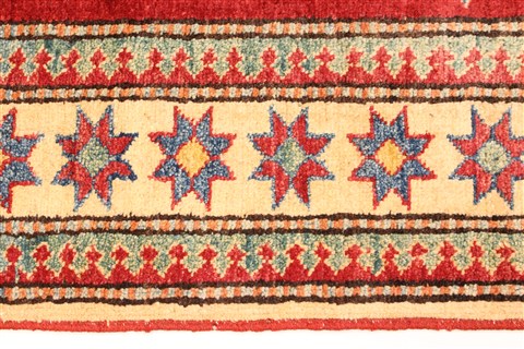 Kazak Red Hand Knotted 38 X 54 Area Rug 250-28626 Image 3
