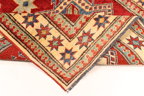 Kazak Red Hand Knotted 38 X 54 Area Rug 250-28626 Image 6