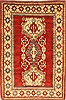 Kazak Red Hand Knotted 39 X 62  Area Rug 250-28627 Thumb 0