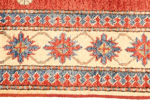 Kazak Blue Hand Knotted 35 X 53 Area Rug 250-28628 Image 2