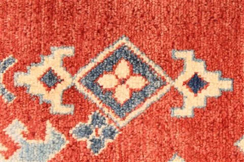 Kazak Blue Hand Knotted 35 X 53 Area Rug 250-28628 Image 9