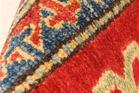 Kazak Red Hand Knotted 38 X 411 Area Rug 250-28630 Image 9