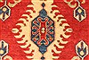 Kazak Red Hand Knotted 38 X 411  Area Rug 250-28630 Thumb 2