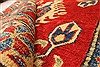 Kazak Red Hand Knotted 38 X 411  Area Rug 250-28630 Thumb 7