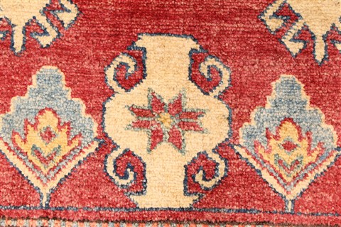 Kazak Red Hand Knotted 35 X 54 Area Rug 250-28631 Image 10