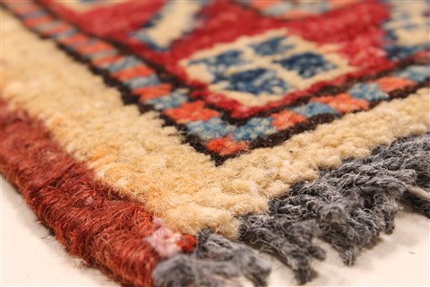 Kazak Red Hand Knotted 35 X 54 Area Rug 250-28631 Image 11