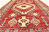 Kazak Red Hand Knotted 35 X 54  Area Rug 250-28631 Thumb 4