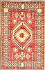 Kazak Red Hand Knotted 35 X 54 Area Rug 250-28631 Thumb 0