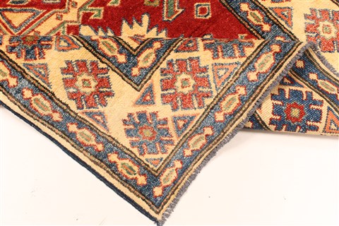 Kazak Red Hand Knotted 34 X 57 Area Rug 250-28646 Image 1