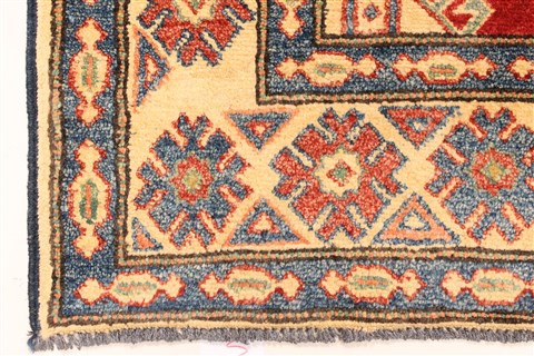 Kazak Red Hand Knotted 34 X 57 Area Rug 250-28646 Image 7