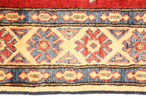 Kazak Red Hand Knotted 34 X 57 Area Rug 250-28646 Image 9