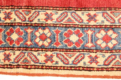 Kazak Red Hand Knotted 36 X 50 Area Rug 250-28649 Image 3
