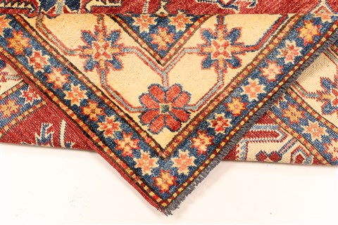 Kazak Red Hand Knotted 41 X 510 Area Rug 250-28650 Image 6