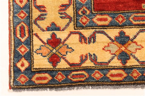 Kazak Red Hand Knotted 41 X 64 Area Rug 250-28651 Image 1