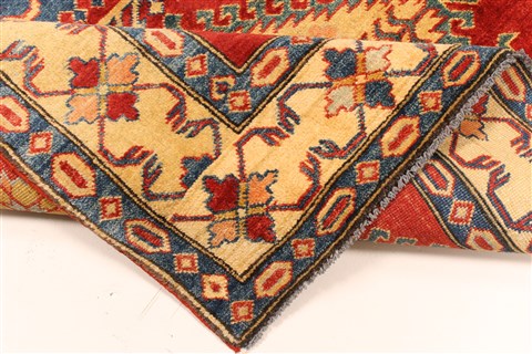 Kazak Red Hand Knotted 41 X 64 Area Rug 250-28651 Image 7