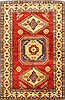 Kazak Red Hand Knotted 41 X 64  Area Rug 250-28651 Thumb 0