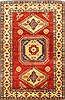 Kazak Red Hand Knotted 41 X 64 Area Rug 250-28651 Thumb 0