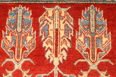 Kazak Red Hand Knotted 35 X 56 Area Rug 250-28652 Image 10