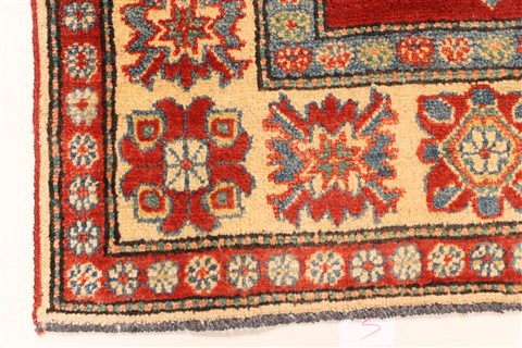 Kazak Red Hand Knotted 35 X 56 Area Rug 250-28652 Image 1