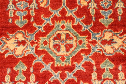 Kazak Red Hand Knotted 35 X 56 Area Rug 250-28652 Image 2