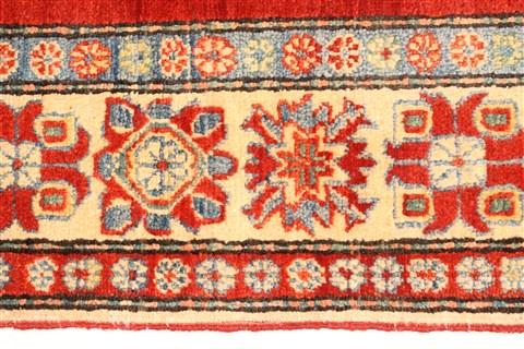 Kazak Red Hand Knotted 35 X 56 Area Rug 250-28652 Image 3