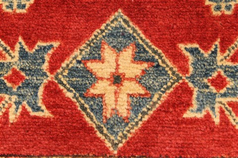 Kazak Red Hand Knotted 38 X 52 Area Rug 250-28653 Image 10