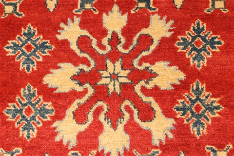 Kazak Red Hand Knotted 38 X 52 Area Rug 250-28653 Image 2