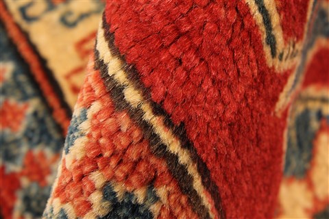 Kazak Red Hand Knotted 38 X 52 Area Rug 250-28653 Image 9