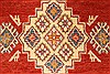 Kazak Orange Hand Knotted 36 X 67  Area Rug 250-28656 Thumb 1