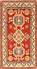 Kazak Orange Hand Knotted 36 X 67  Area Rug 250-28656 Thumb 0