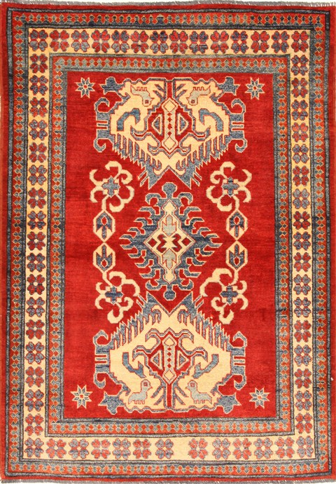 Kazak Red Hand Knotted 311 X 57  Area Rug 250-28659 Image 0